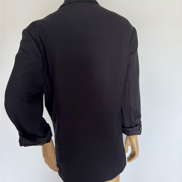 Women's vintage Black Blazer Coat. - Picture 5 of 6